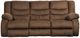 Signature Design by Ashley® Tulen Chocolate Reclining Sofa-0