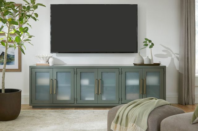 aspenhome® Perry Sage Green 97" Console-2