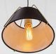 YHD Studio Black/Soft Gold 1-Light Pendant Lighting-5