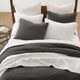 HiEnd Accents Porto Matelassé Vintage White Euro Pillow Sham-1