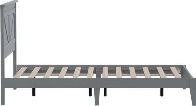 Rize Home Farmhouse Style Ultimate Gray Full Panel Bed-2