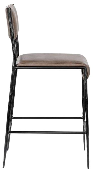 Classic Home Kayne Black/Sand Counter Stool-3