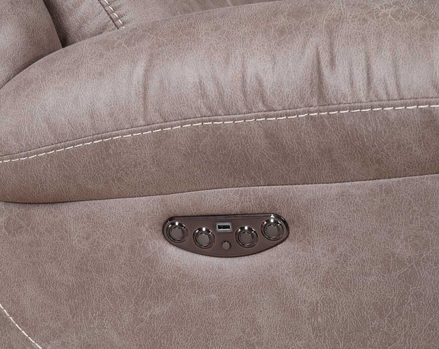 Steve Silver Co. Aria Desert Sand Power Reclining Loveseat with Console-2