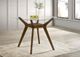 Coaster® Paxton Glass Top Counter Dining Table with Brown Base-1