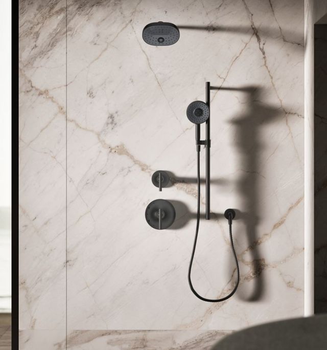 KOHLER® Statement® Matte Black 2.5 GPM Round 3-Function Handshower-3