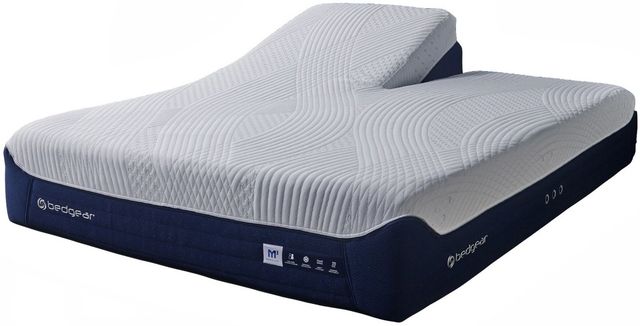 BEDGEAR® M3 Original Performance® 12" Hybrid Medium Plush Tight Top Split Head California King Mattress in a Box-0