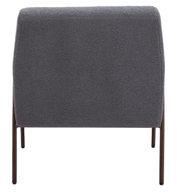 Zuo® Modern Charleston Gray Accent Chair-2