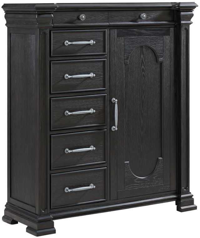 Elements International Kings Court Black Chest-0
