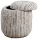 Uttermost® Dialogue Tan Ottoman-3