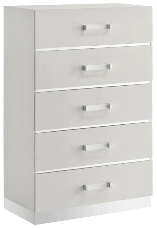 New Classic® Home Furnishings Europa White Chest-0
