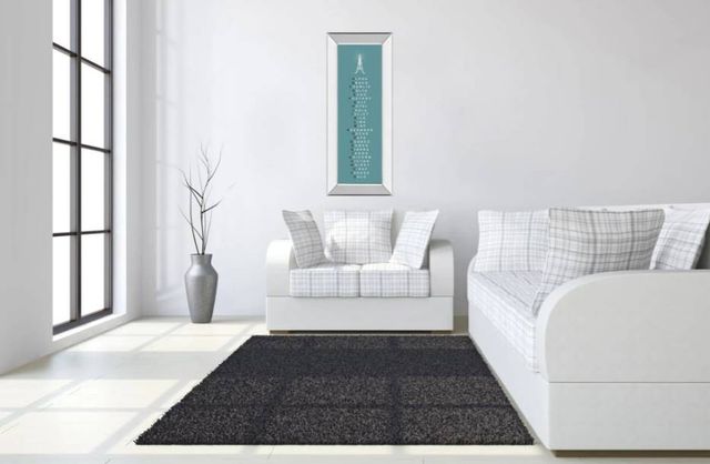 Classy Art Phonetic Alphabet II by The Vintage Collection Mirrored Frame Wall Art-3