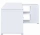 Coaster® Yvette White L-Shape Office Desk-3