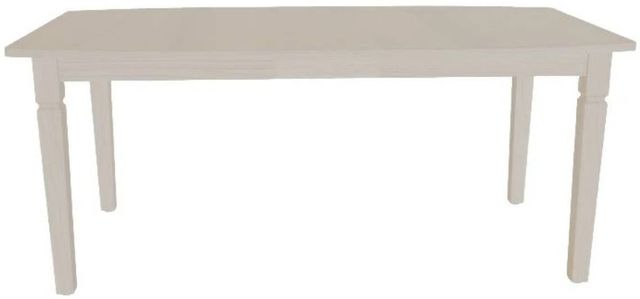 Mavin Customizable 38" Boat Extendable Dining Table with 18" Leaf-1