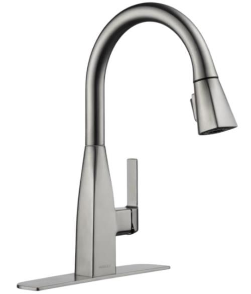 Peerless Xander® Stainless Single Handle Pull-Down Kitchen Faucet-1