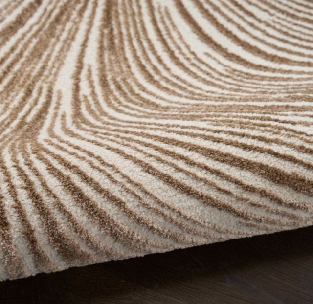 Nourison Home™ DNKY Central Park West Beige Brown 5'x7' Style 2 Area Rug-3