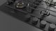 Fulgor Milano Matteo 400 Series 24" Matte Black Gas Cooktop-4