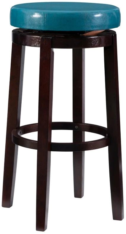 Linon Maya Teal Bar Stool-0