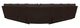 La-Z-Boy® Palmer Walnut Leather Reclining Sectional with Custom Layout Options-2