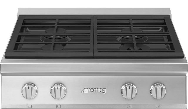 Smeg Portofino 30" Stainless Steel Gas Rangetop-0