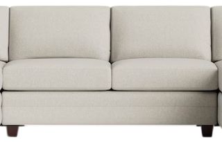Bassett® Furniture Carolina Bone Armless Loveseat