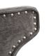 Olliix by Madison Park Emmett Charcoal 25.75" Swivel Counter Stool-2