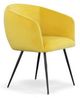 VIG Furniture Modrest Luzerne Black/Yellow Dining Chair-0