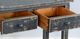 Sunny Designs™ Black Sand 2-Drawer Side Table with Shelf-2