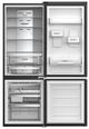 Whirlpool® 24" 13.0 Cu. Ft. Black Bottom Freezer Refrigerator-1