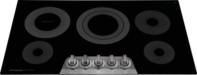 Frigidaire® 36" Black Stainless Steel Electric Cooktop-1