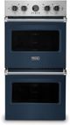 Viking® 5 Series 27" Slate Blue Professional Built In Double Electric Premiere Wall Oven-0
