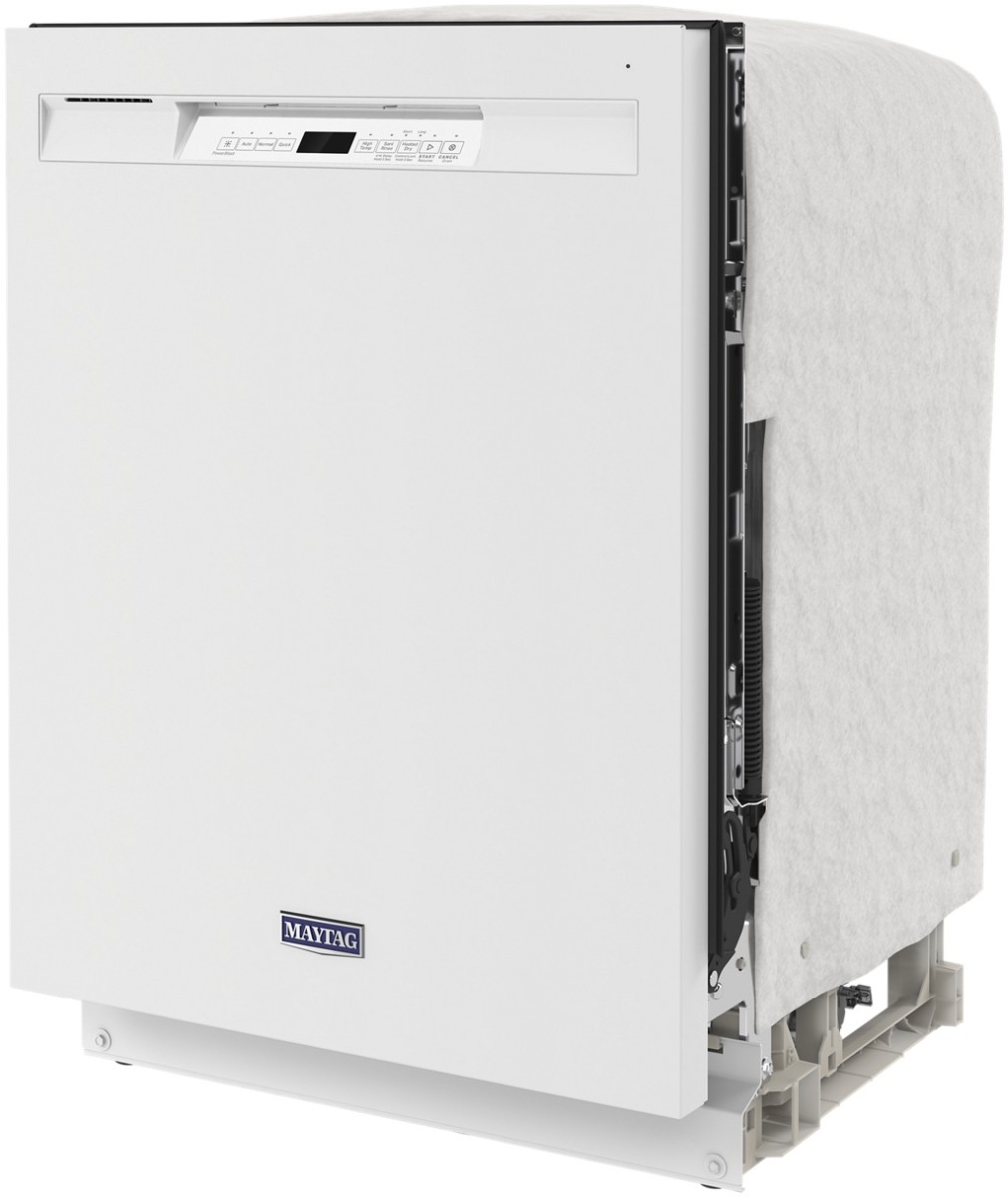 Maytag 24" White Built In Dishwasher - Thumbnail 2