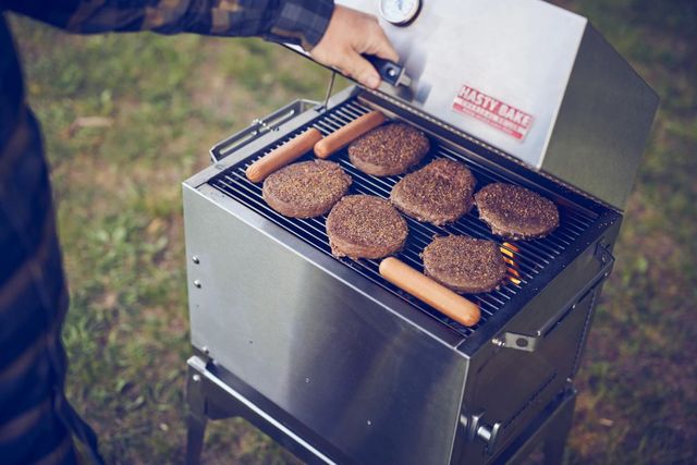 Hasty Bake Ranger 23" Stainless Steel Charcoal Freestanding Grill-3