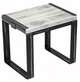 Forge Design Somerset Grey Cloud End Table-0