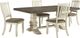Signature Design by Ashley® Bolanburg Weathered Gray Extension Dining Table with Antique White Trestle Legs-3