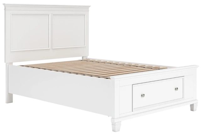 Signature Design by Ashley® Fortman White Full Panel Storage Bed-1