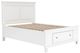 Signature Design by Ashley® Fortman White Full Panel Storage Bed-1