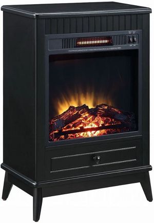 ACME Furniture Hamish Black Fireplace