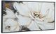 A & B Home Gold/White Wendy Hand Painting Wall Art-0