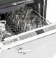 Unique® Appliances Classic Retro 24" Marshmallow White Built In Dishwasher-2