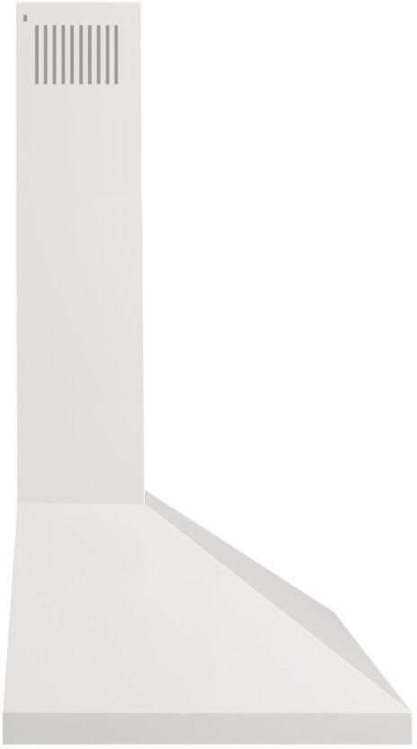 Broan® Elite EW48 Series 30" White Wall Mount Chimney Range Hood-2