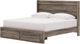 Signature Design by Ashley® Baystorm Brown King Panel Storage Bed-1