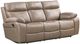 Parker House® Theon Stokes Toffee Manual Reclining Sofa with Drop Down Table-0