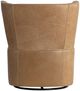 Bernhardt Oliver Bernhardt Living Brown Leather Swivel Chair-1