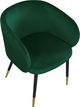 Meridian Furniture Louise Green Velvet Dining Chair-4