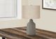 Monarch Specialties Inc. 24"H Grey Concrete Table Lamp-4