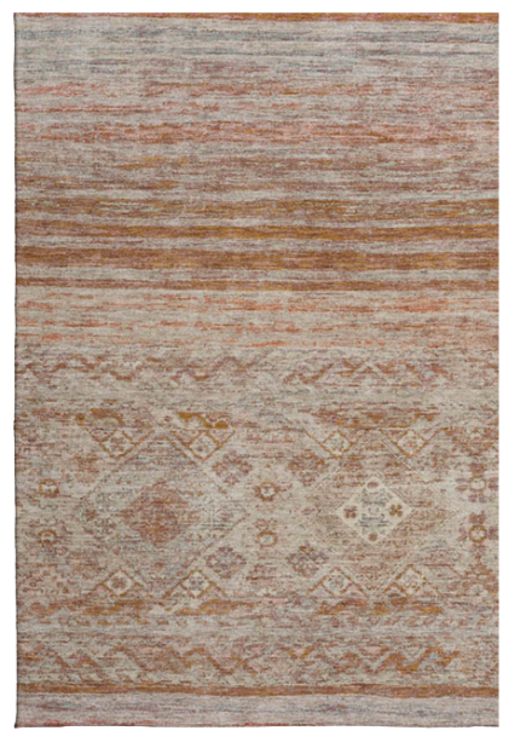 Dalyn™ Rug Company Karaj Copper 5'x8' Style 2 Area Rug-0