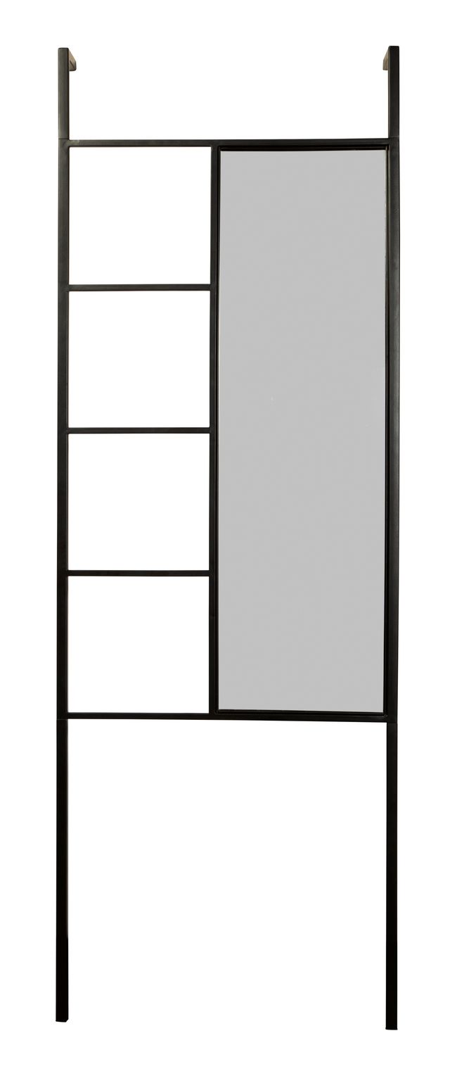 Signature Design by Ashley® Denice Black Floor Mirror-0