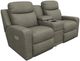 La-Z-Boy® Emmons Granite Power Reclining Loveseat with Console and Headrest-0