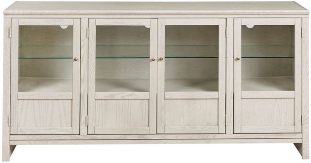 aspenhome® Sandro Brushed White 66'' Console with 4-Doors-3