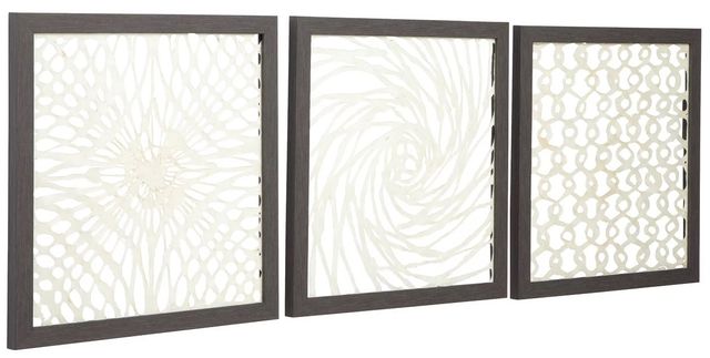 Signature Design by Ashley® Odella 3-Piece Antique Gray Wall Decor-1